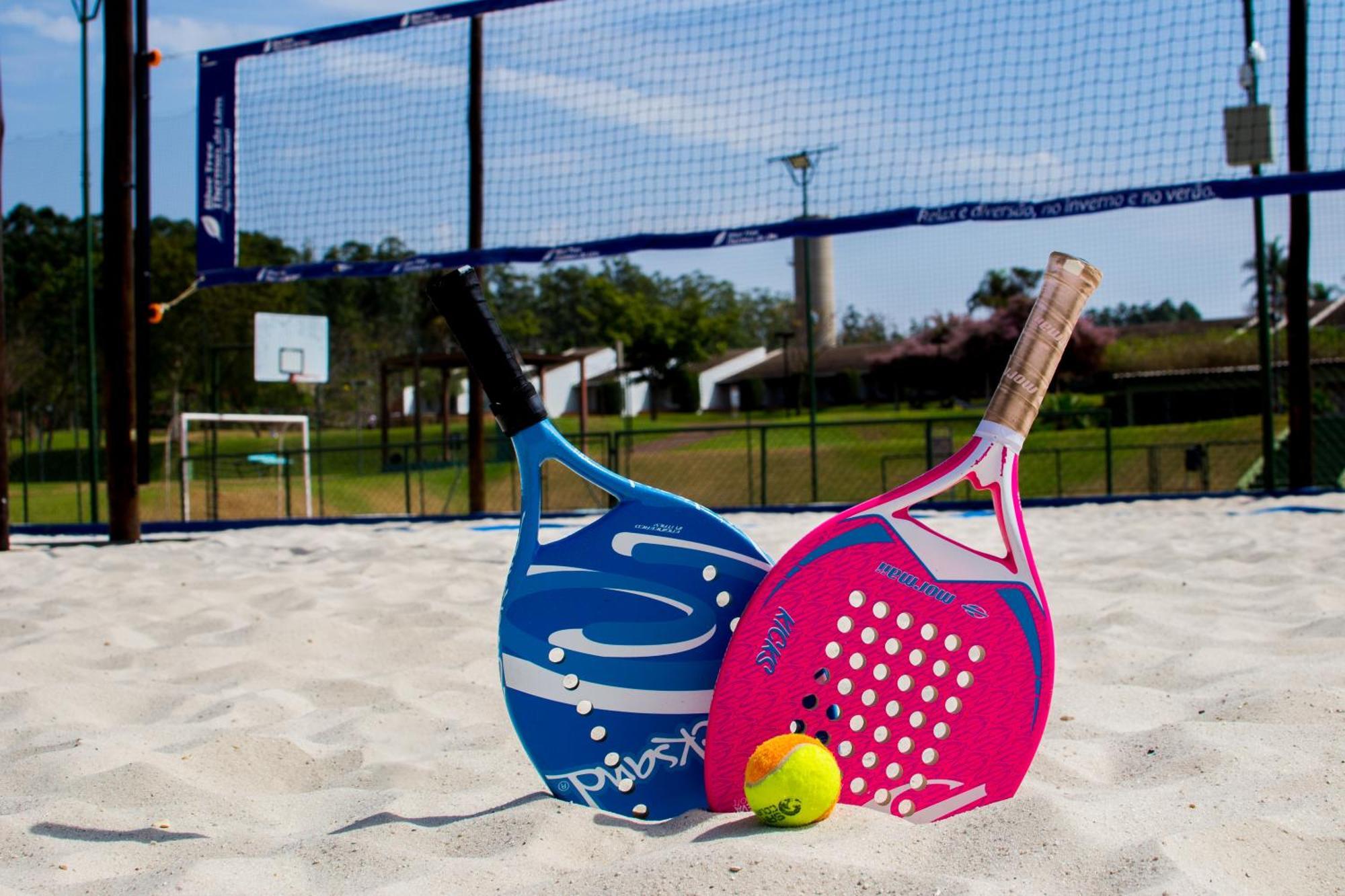 Blue Tree Thermas De Lins Resort Exterior foto Beach tennis rackets